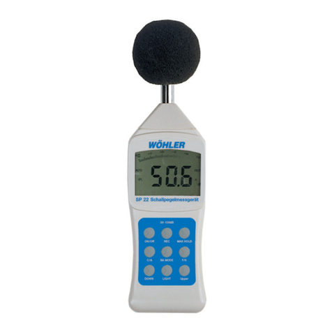 Wohler SP 22 manual