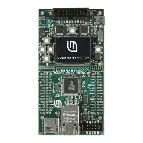 Luminary Micro Stellaris LM3S8962 Manual