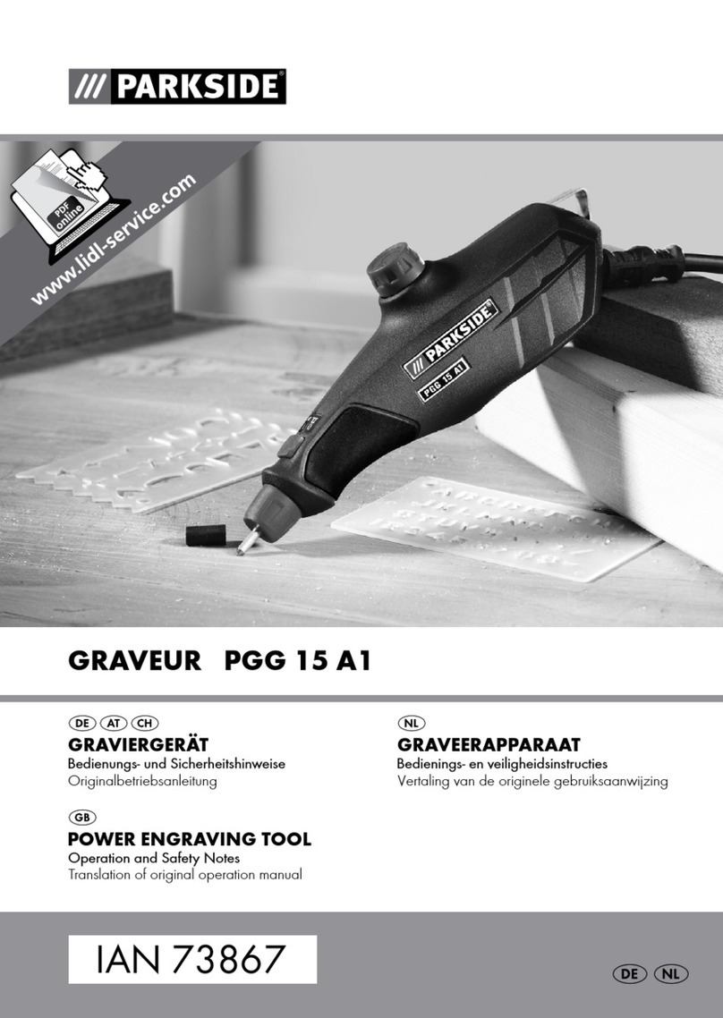 Parkside PGG 15 A1 User manual