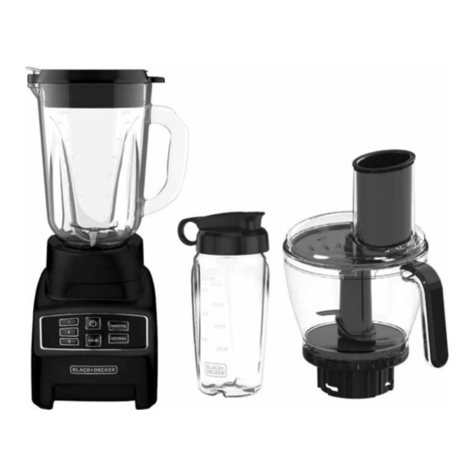 BLACK DECKER POWERCRUSH BL1275BGFP use and care manual