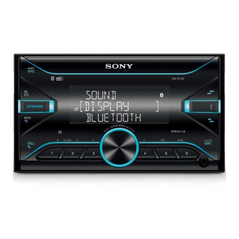 Sony DSX-B710D operating instructions