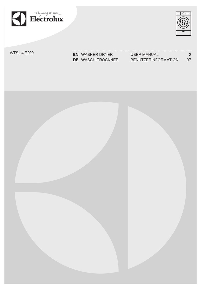 Electrolux WTSL 4 E200 User manual Electrolux WTSL 4 E200 User manual