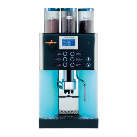 Schaerer Coffee Factory User manual