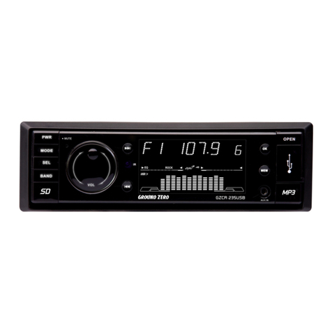 Ground Zero GZCR 235USB User manual