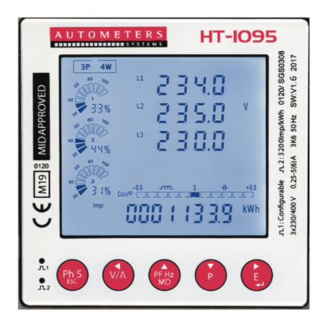 Autometers Systems HORIZON HT-1095 User manual Autometers Systems HORIZON HT-1095 User manual