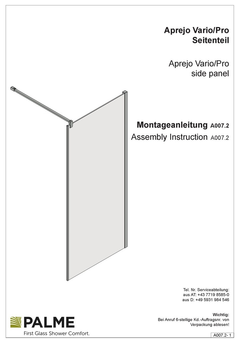 Palme Aprejo Vario Assembly instruction