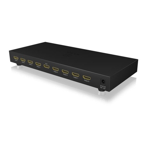 RaidSonic Icy Box IB-SPL1081 quick start guide