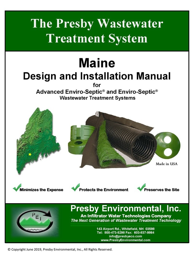 PEI Advanced Enviro-Septic User manual