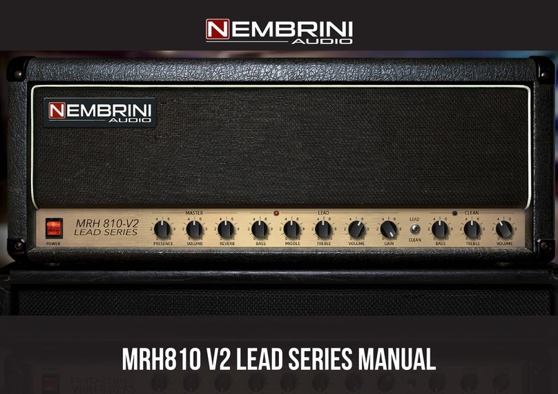 Nembrini Audio LEAD Series manual
