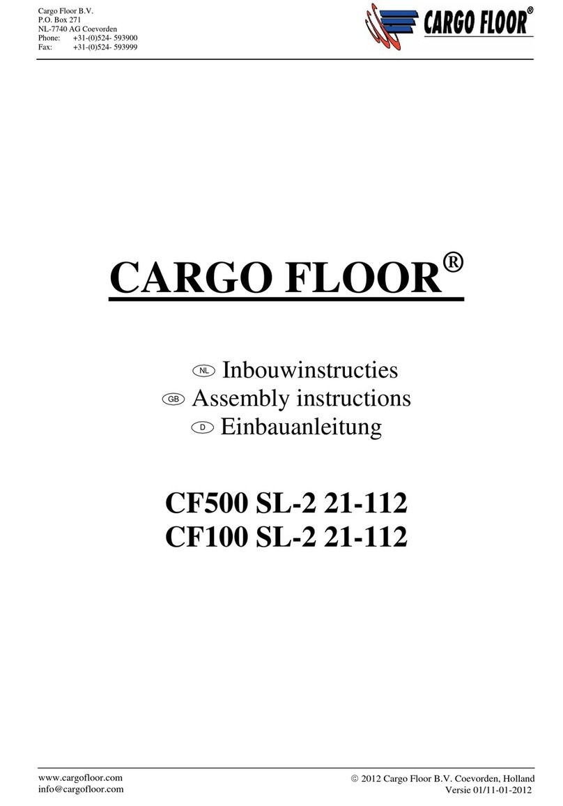 Cargo Floor CF500 SL-2 Assembly instructions
