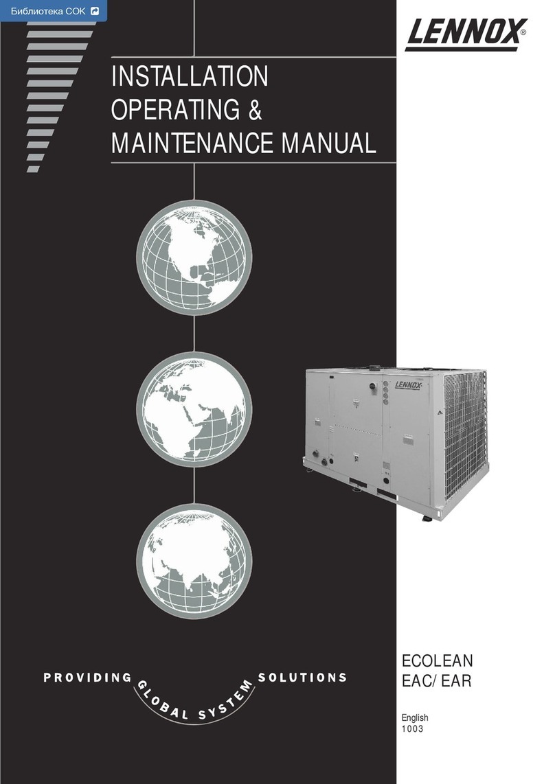 Lennox ECOLEAN EAC Series User manual
