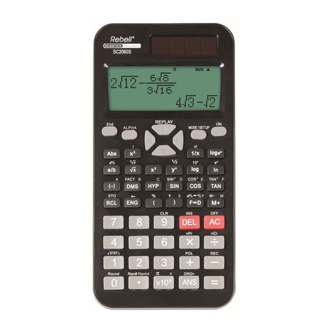 Rebell SC2060S User manual
