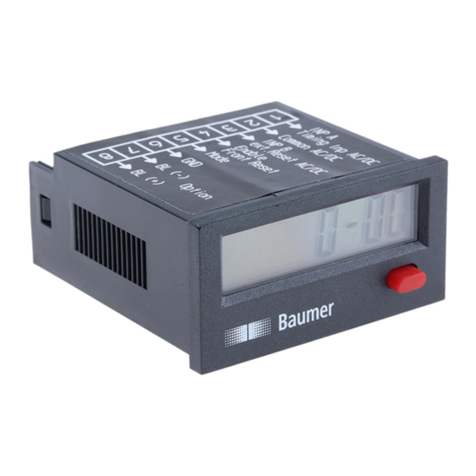 Baumer isiLine 34 operating instructions