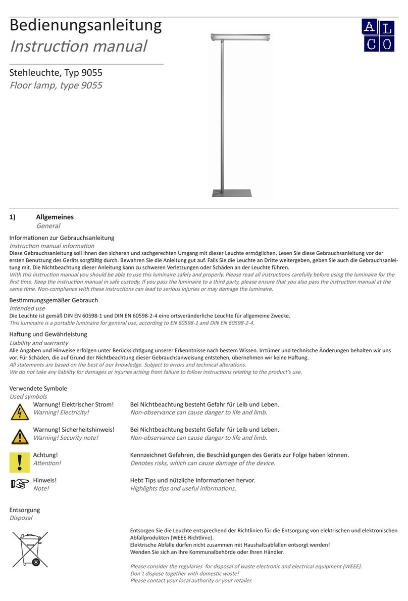 ALCO 9055 instruction manual