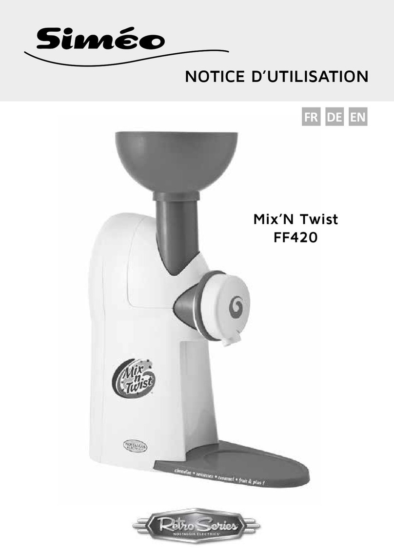 DOMENA Simeo Retro Series Mix'N Twist FF420 manual