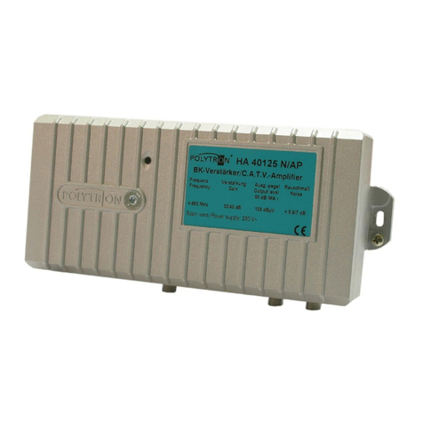 Polytron HA 30116 N/AP User manual Polytron HA 30116 N/AP User manual