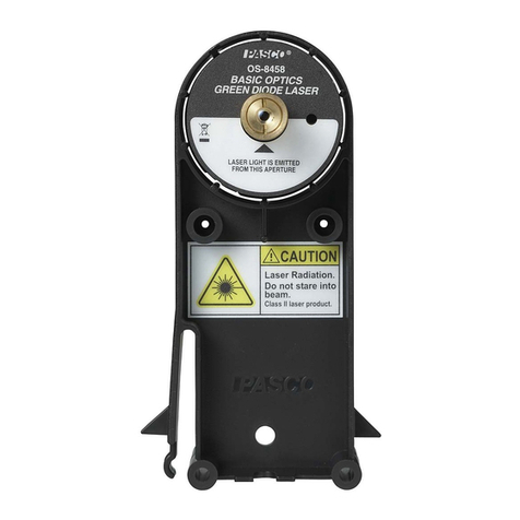 PASCO OS-8458B User manual PASCO OS-8458B User manual