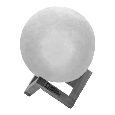 Bresser National Geographic 3D MOON LAMP operating instructions
