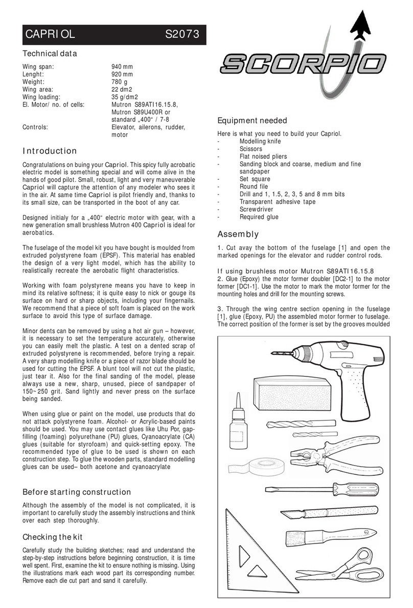 Scorpio CAPRIOL S2073 manual