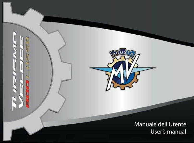 AGUSTA Turismo Veloce 800 LUSSO user manual