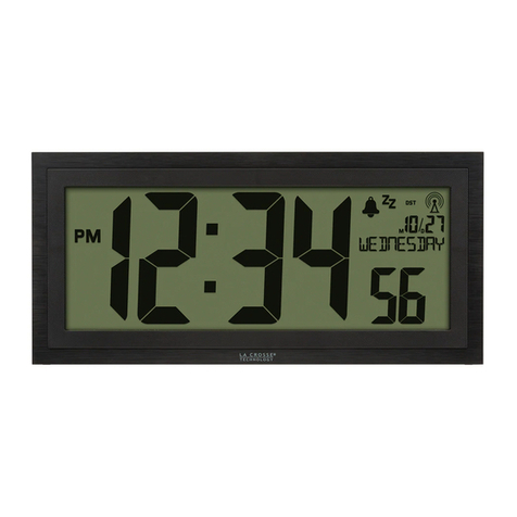 La Crosse Technology 515-1419 Dimensions