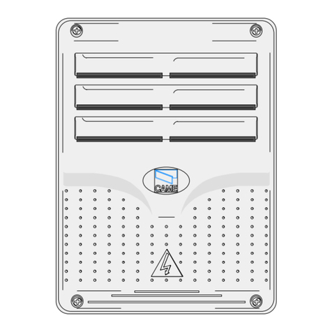 CAME ZE4 User manual