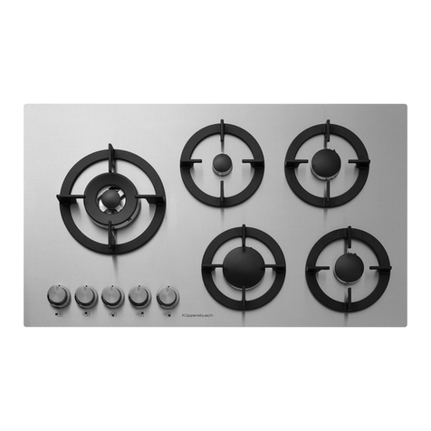 Kuppersbusch GMS9751.0E Instructions for use and installation