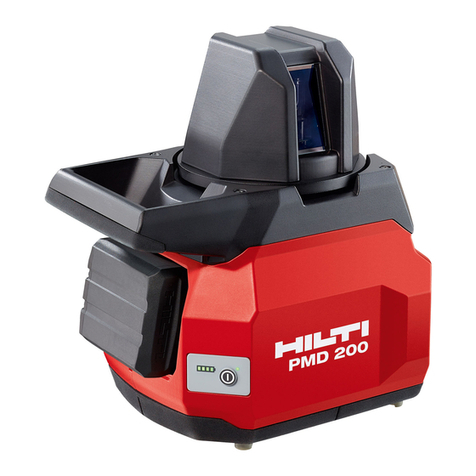 Hilti PMD 200 User manual Hilti PMD 200 User manual