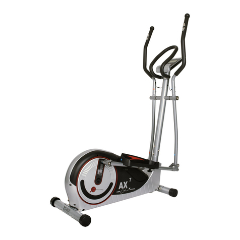 Christopeit Sport AX 7 15081A Assembly and exercise instructions