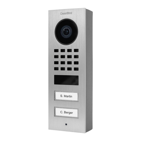 DoorBird D11 Series User manual