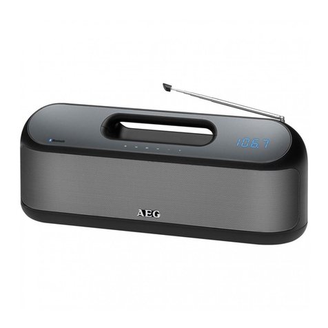 AEG SR 4842 BTS User manual
