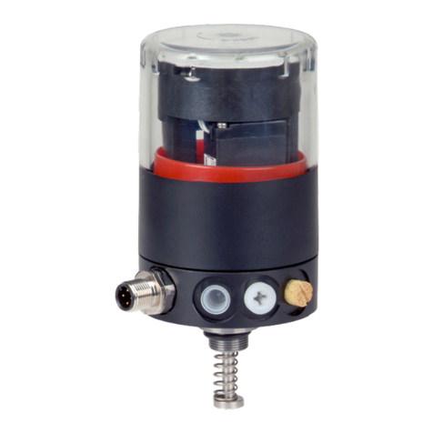 SED flowcontrol 024.63 Series operating instructions