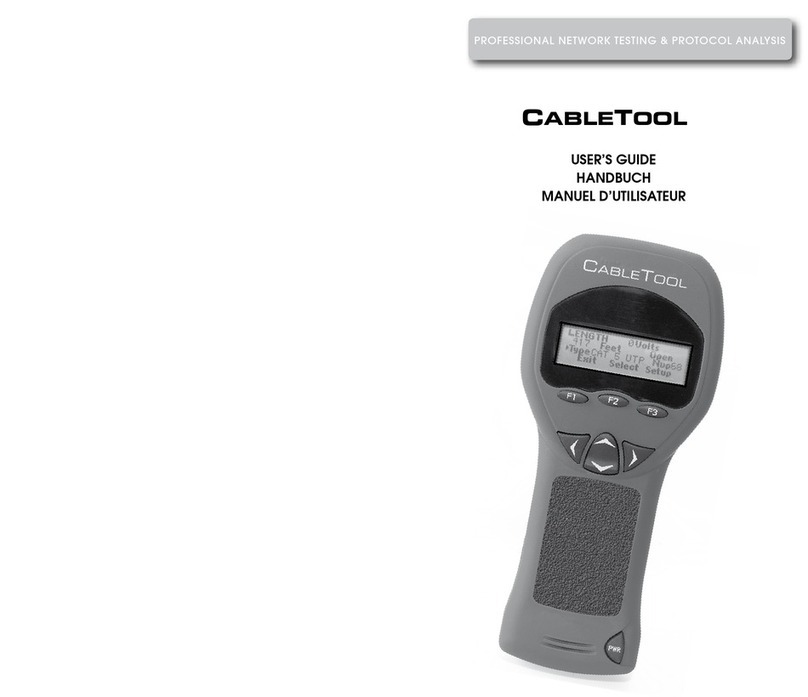 PCE Instruments CableTool User manual