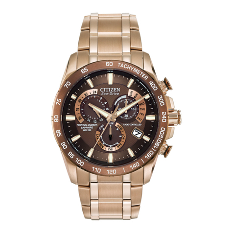Citizen E650 User manual