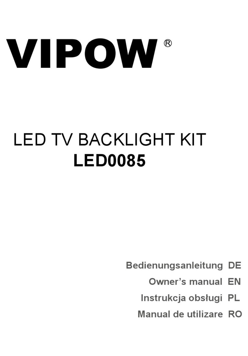 VIPOW LED0085 User manual