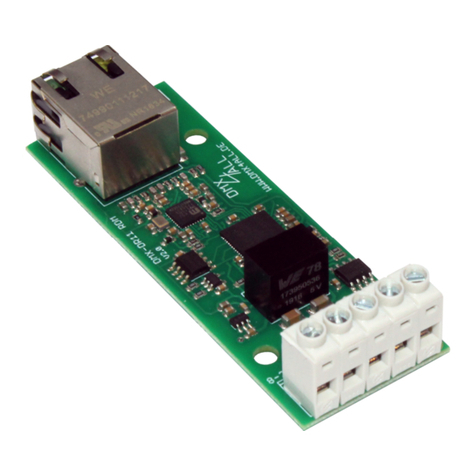 DMX4ALL DMX UNIVERSE DR1.1 RDM user manual