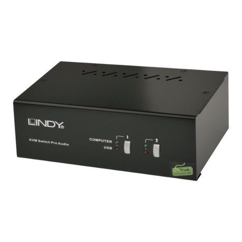 Lindy 39300 User manual addendum