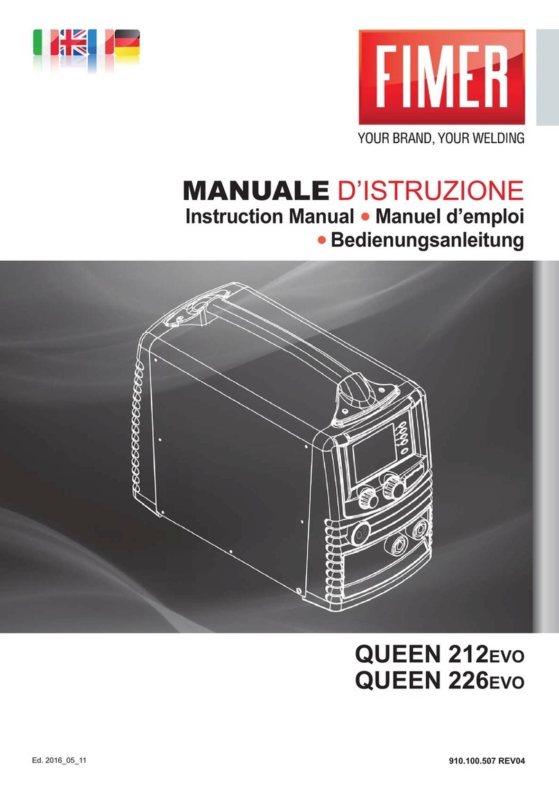 Fimer QUEEN 212EVO User manual