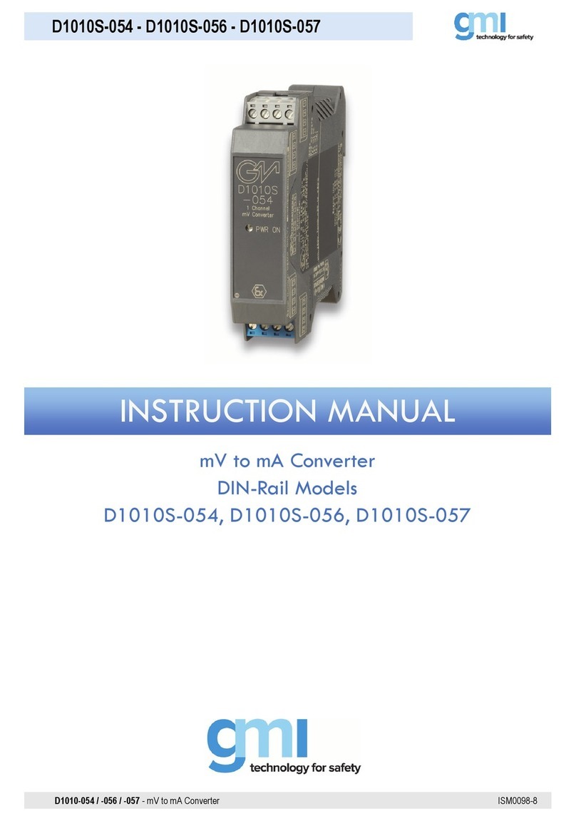 GMI D1010S-054 instruction manual
