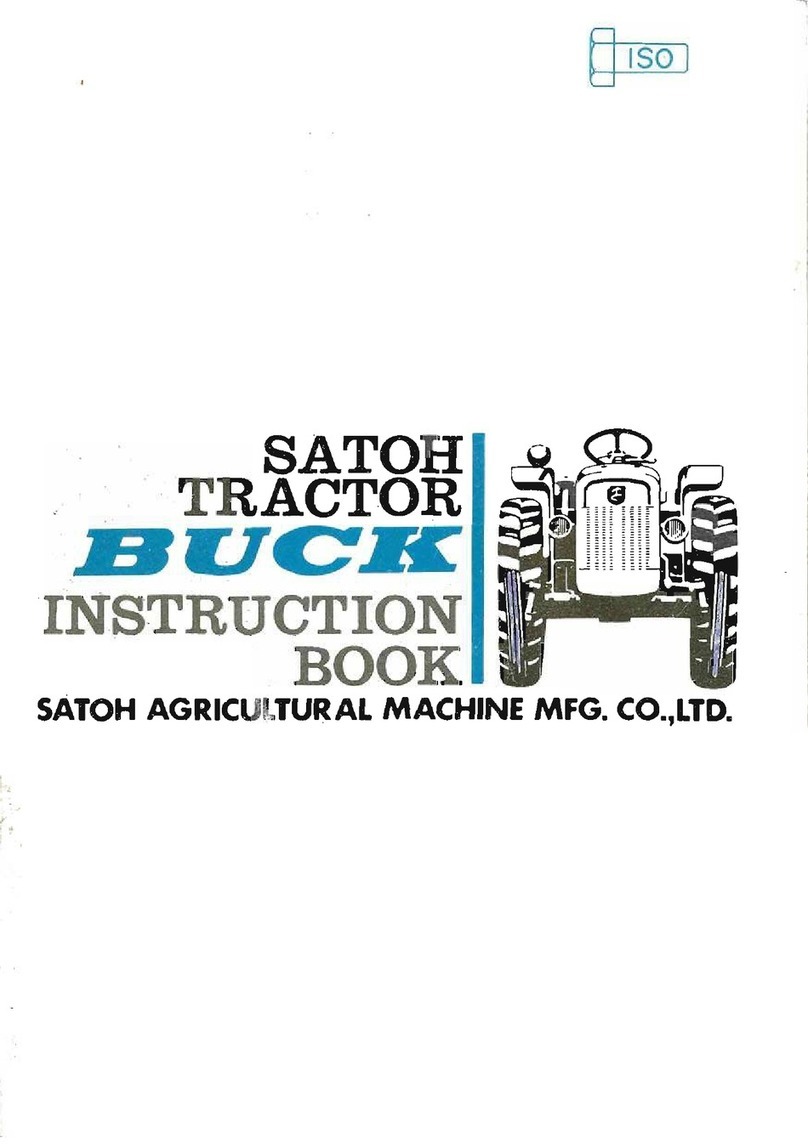 satoh Buck S-470 Instruction book