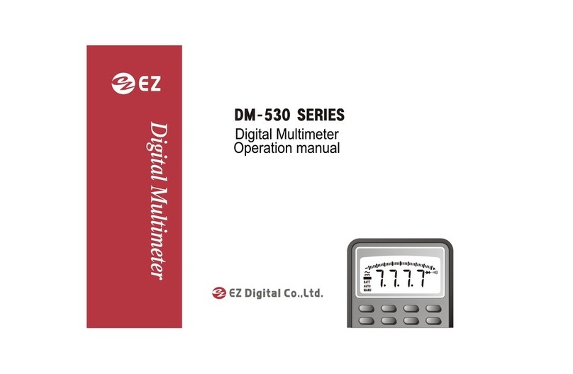 EZ Digital DM-530SRS User manual