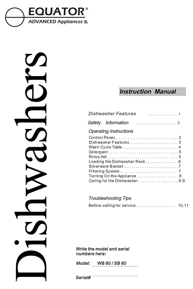 Equator WB 80 instruction manual