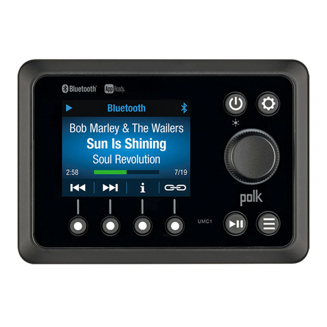 Polk Mono UMC1 User manual