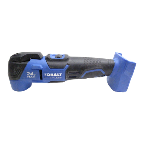 Kobalt BRUSHLESS KMT 124B-03 manual