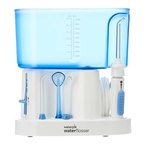 Waterpik Waterflosser WP-70 quick start guide Waterpik Waterflosser WP-70 quick start guide