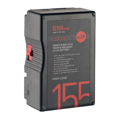 Bebob B155CINE User manual