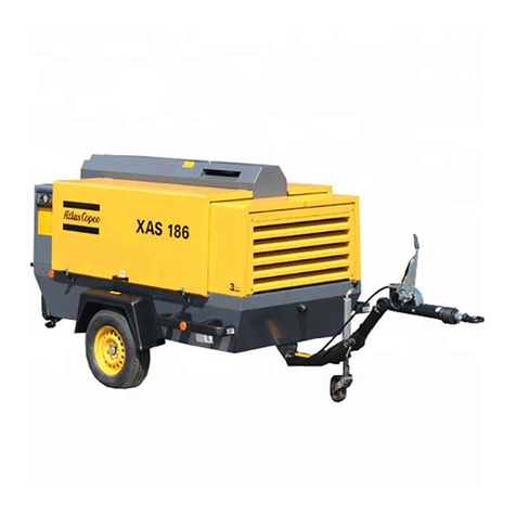 Atlas Copco XA186 Dd instruction manual
