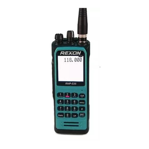 REXON PJ2-COM RADIO User manual