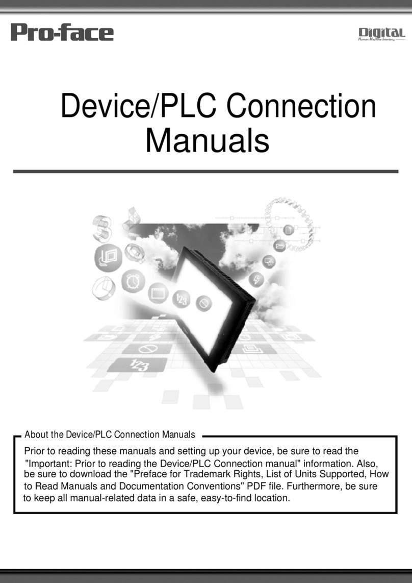 Pro-face PLC-GP Connection manual