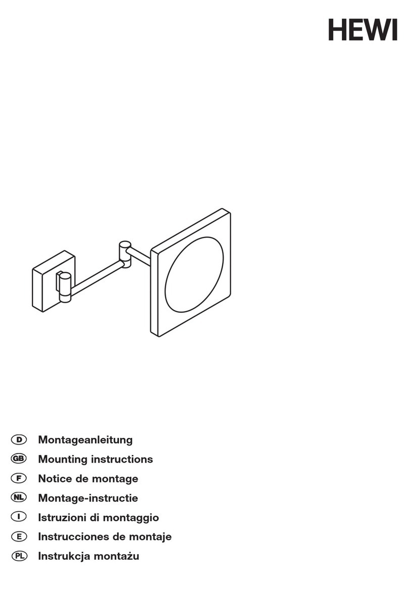 Hewi 950.01.256 Mounting instructions